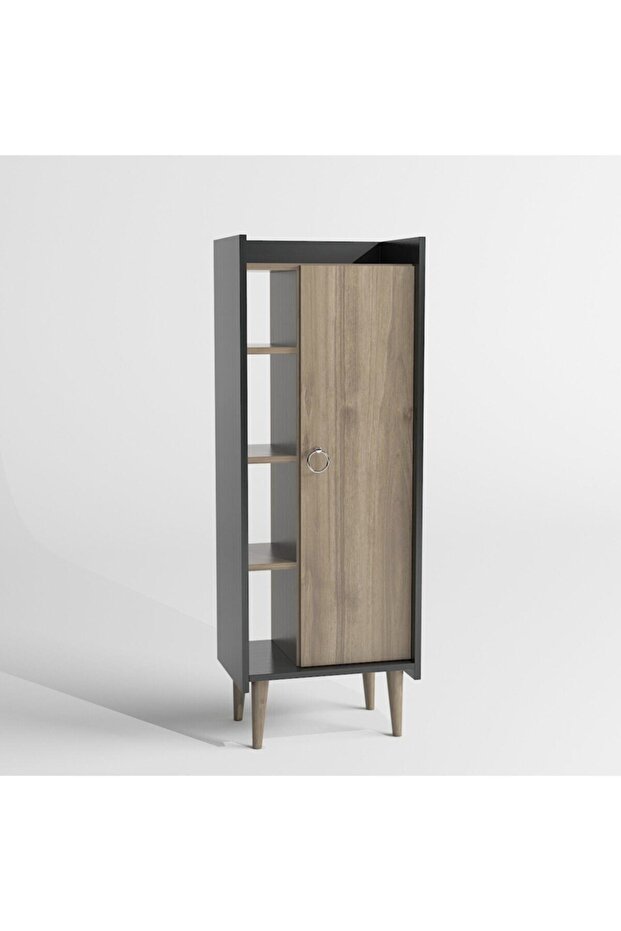 Ruby Çok Amaçlı Dolap Banyo & Mutfak Antrasit Ceviz - 7