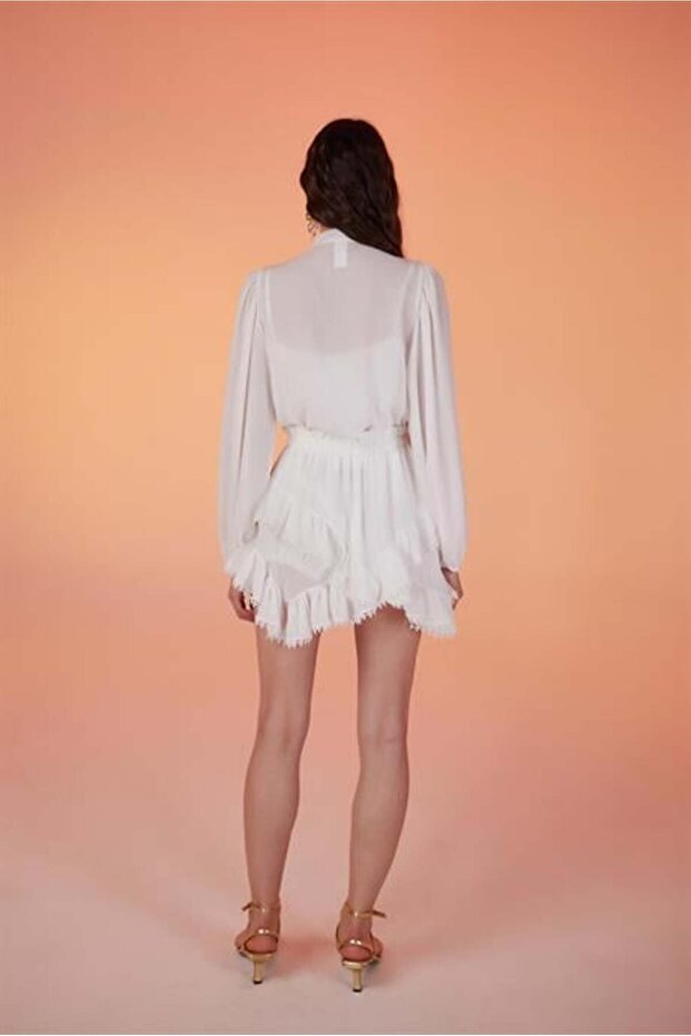 Pixie Gömlek Beyaz - 5