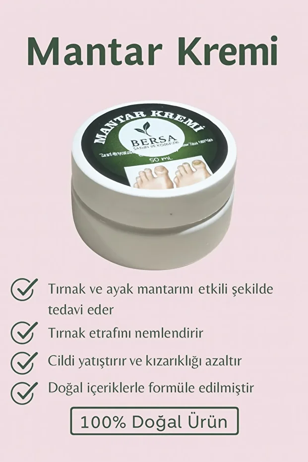 Mantar Kremi ; Ayaktaki Mantar Ve Için (50 ML) - 1