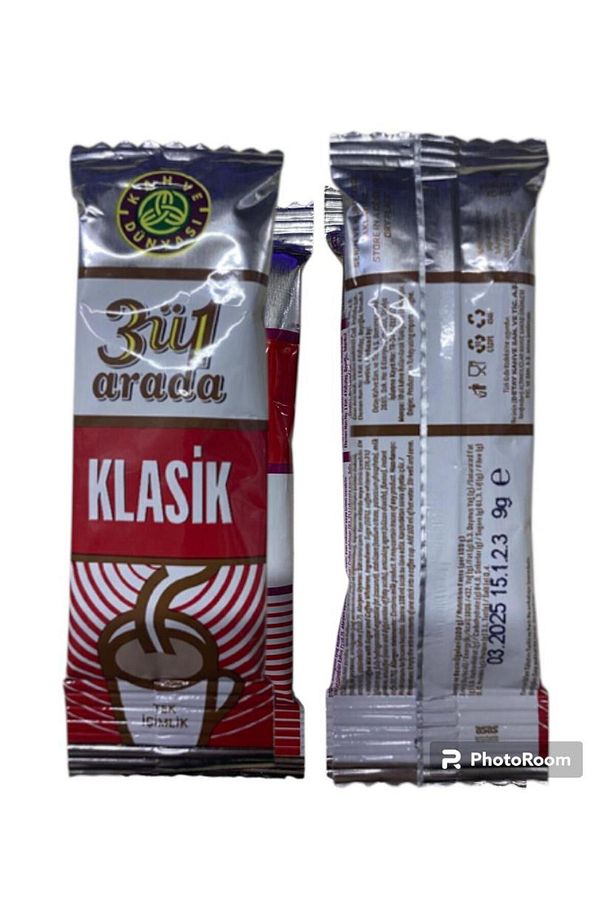 3’ü 1 Arada Klasik Hazır Kahve 9g X 40 | Ofis Seti & Hediyelik Kullanıma Uygun - 2