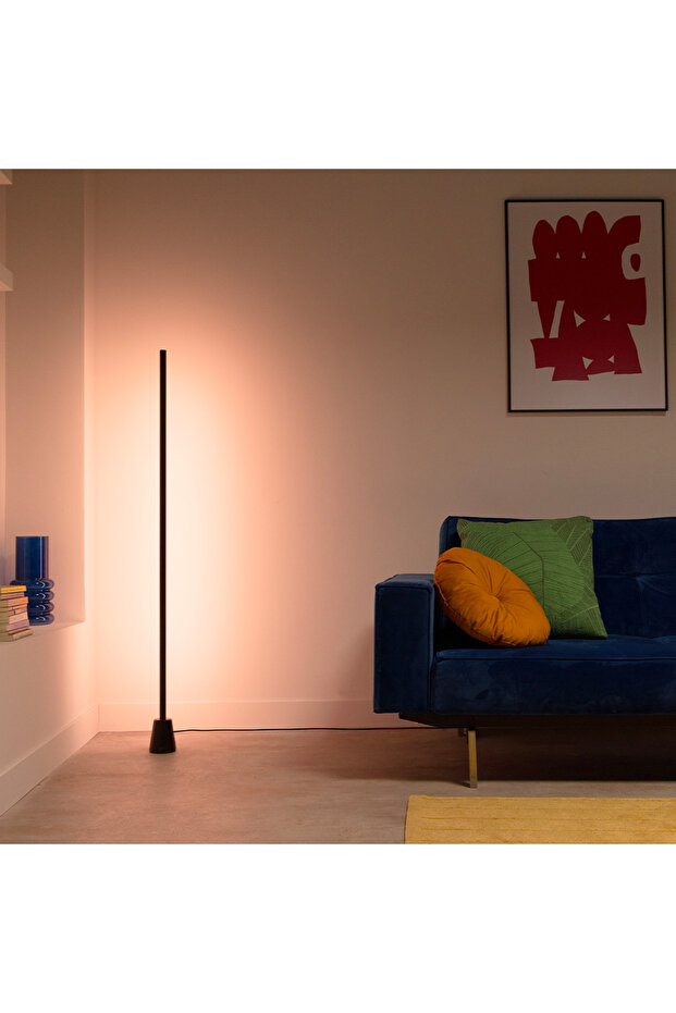 Gradient Zemin Lambası - Siyah (140 cm) - 4