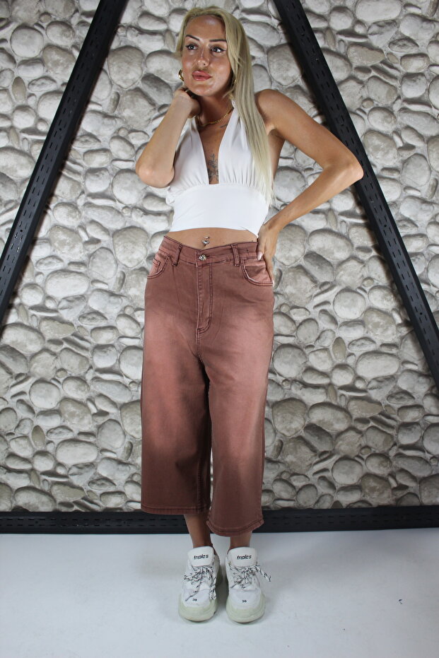 unisex baggy şortolon - 1