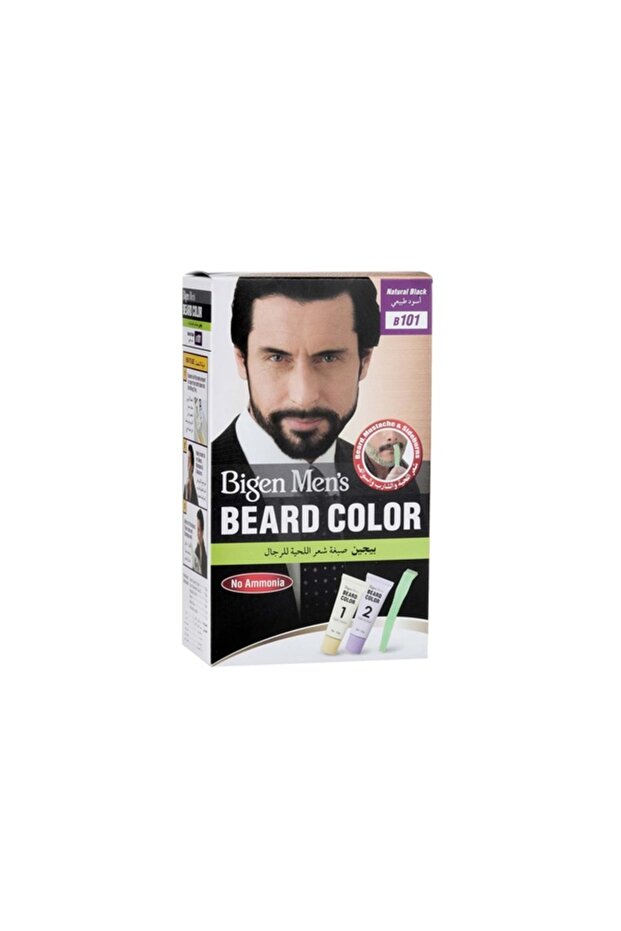 Bigen Men Beard Color Black B101