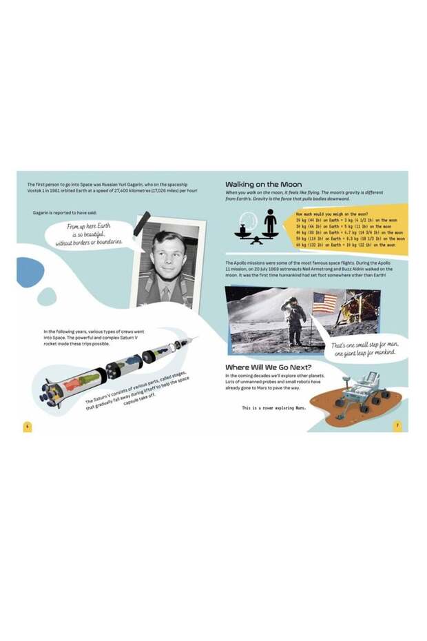 3D Space Rocket - Book and 3D Model - 2