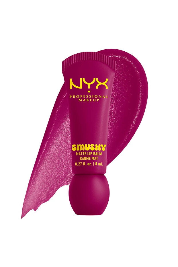 Smushy Matte Lip Balm, Soft Diffused Color, Matte Finish, Silly Sippin'