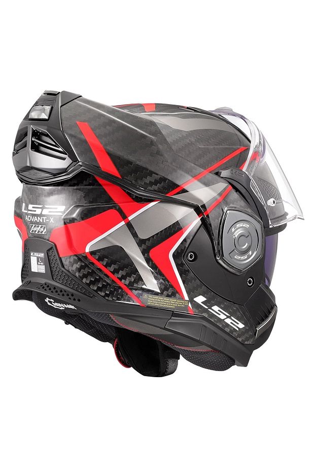 Advant X Karbon Future Iı Kırmızı Kask - 6