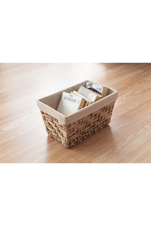 سلة تخزين مستطيلة صغيرة من أعشاب البحر من فييستا - 5