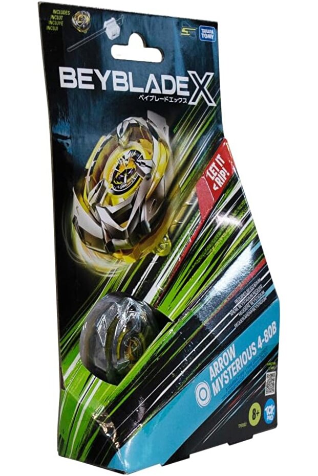 Takara Tomy X Arrow Mysterious 4-80B Stamina Tipi Başlangıç Seti + Fırlatıcı - 3