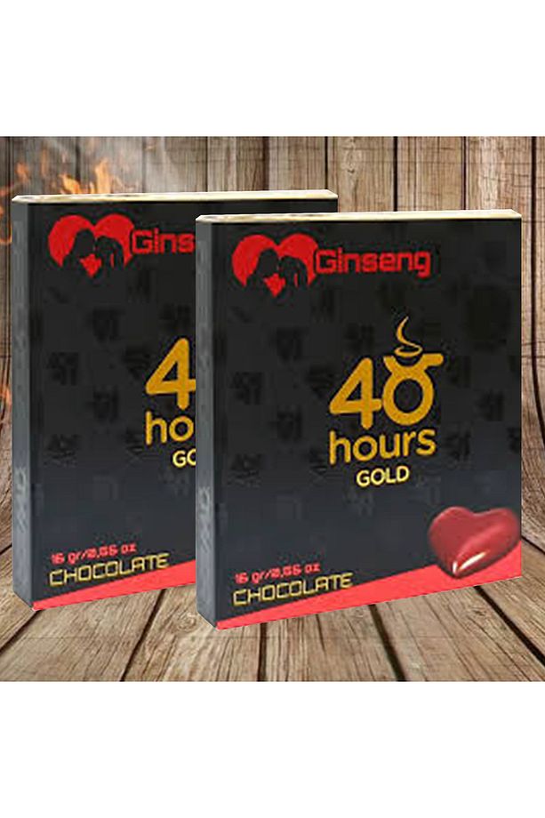 2 ADET Ginseng Çikolata 48 hours Gold Yüksek Performas Enerji çikolatası - Gizli Gönderim - 1