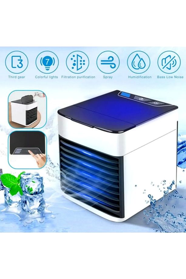 Taşınabilir Hava Soğutucu Usb Mini Klima Fan 3 Kademeli Hava Temizleyici Vantilatör Mini Klima - 3