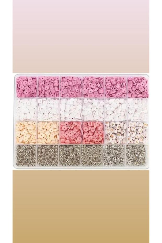 Buyer Fimo Beads Letter Beads and Silver Spacers Jewelry Making Kit Hobby Supplies 99
