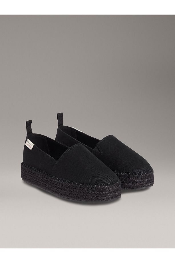 Canvas Platform Espadrilles - 2