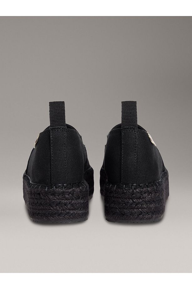 Canvas Platform Espadrilles - 3