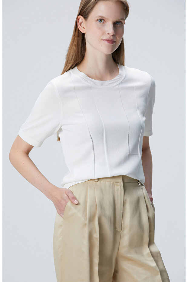 Kırık Beyaz Kazak - 4