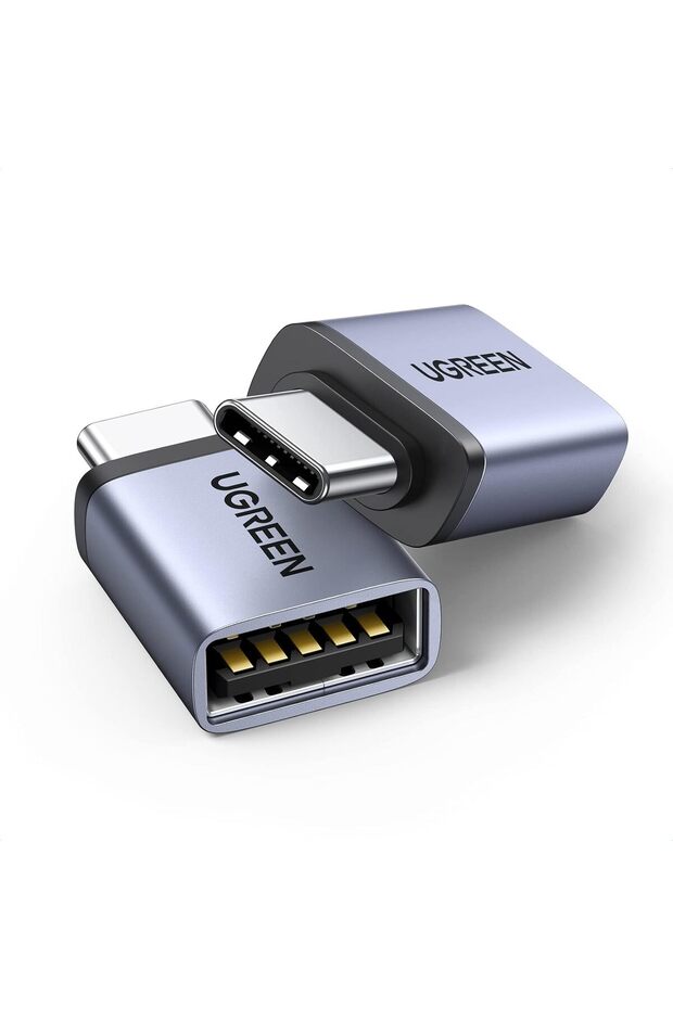 UGREEN USB to USB C Adapter (2Pcs) 10Gbps Transfer Type C to A 3.0 OTG Adapter C Converter Compatibl
