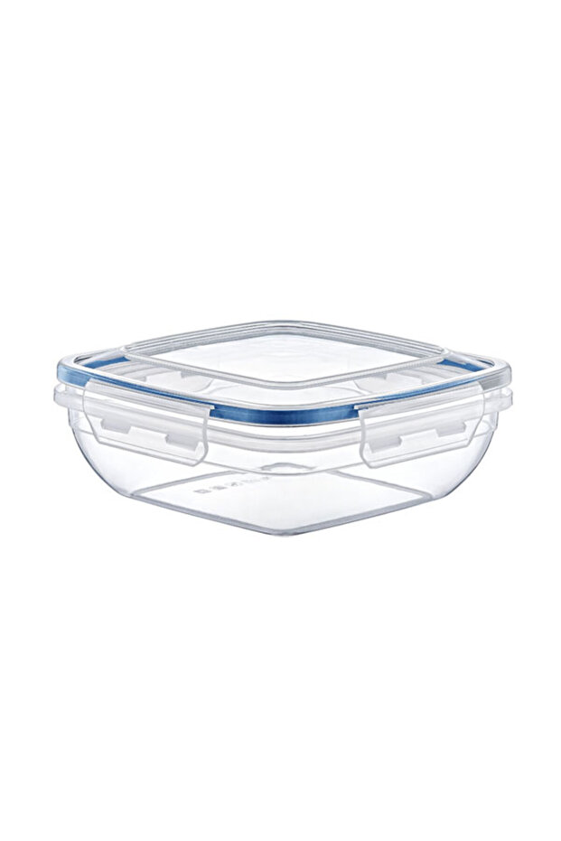 Set of 2 Square Shallow Seal Storage Containers 600Ml-1025Ml - 2