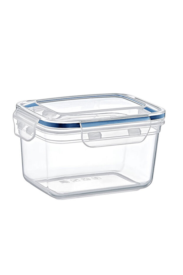 Set of 2 Rectangular Deep Storage Containers with Seals 550Ml-1000Ml Bpa Free - 2