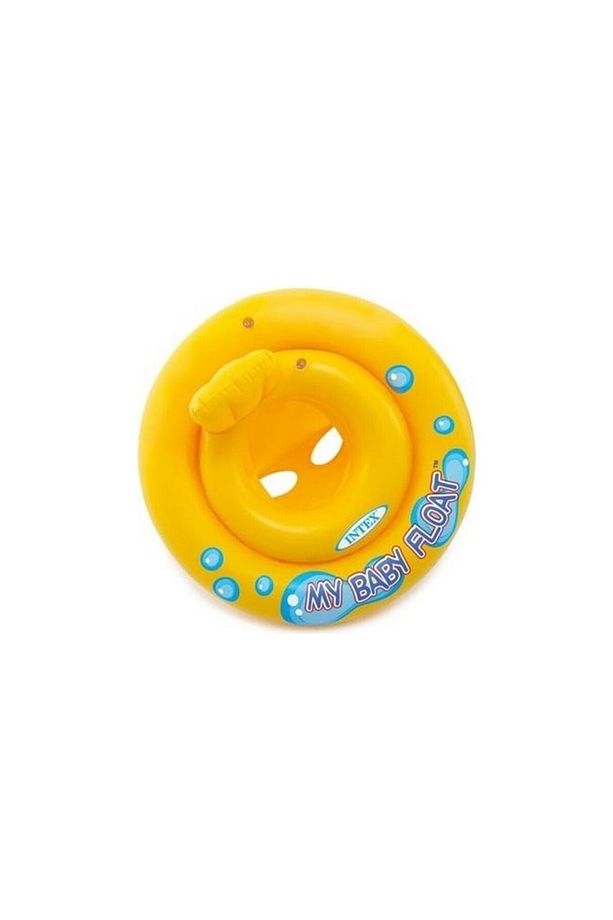 Bebek Flatörü Sarı Şişme Bebek Simidi Ayak Delikli Koltuk 70 cm 11 kg Wet Set Collection 56585 - 2