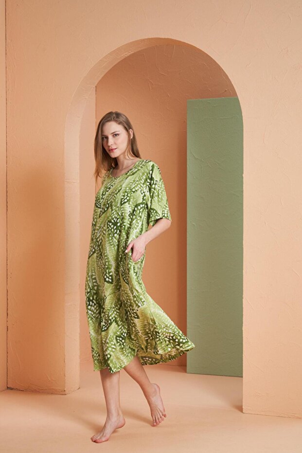 Kadın Yeşil Elbise 27153 - 2