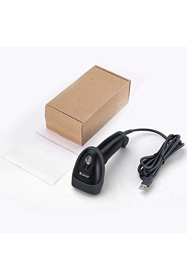 ماسح باركود محمول ثنائي الأبعاد بمنفذ USB، ماسح باركود سلكي أوتوماتيكي، مصفوفة بيانات PDF417، باركود R - 9