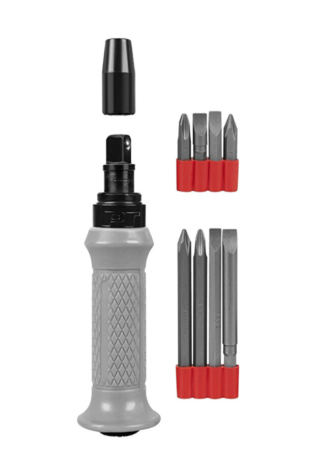Manual Reversible Impact Driver with Bits - 1