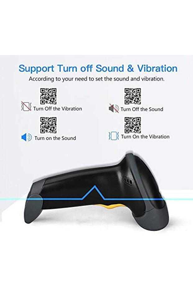 ماسح باركود محمول ثنائي الأبعاد بمنفذ USB، ماسح باركود سلكي أوتوماتيكي، مصفوفة بيانات PDF417، باركود R - 6