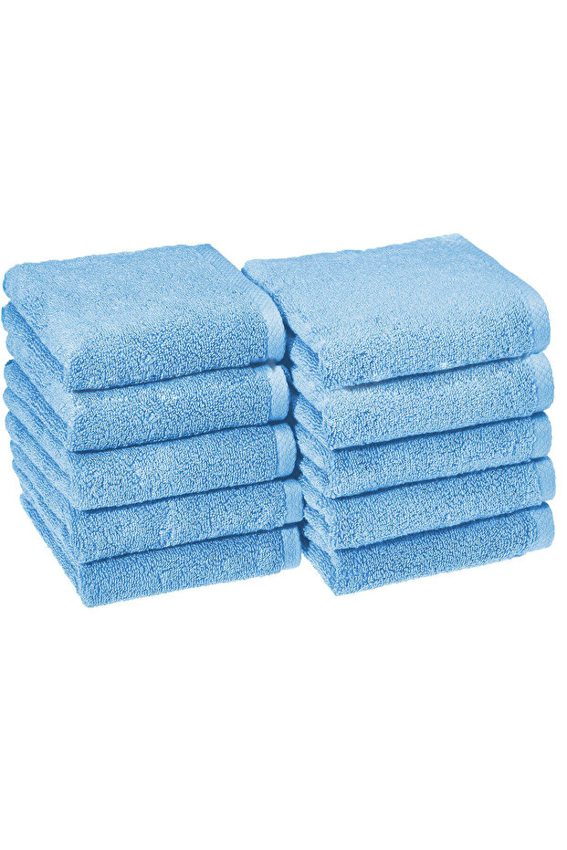 10 Pack Hand Face Hotel Towels 50X85 cm Colorful 16/1 Avs 200 Gr