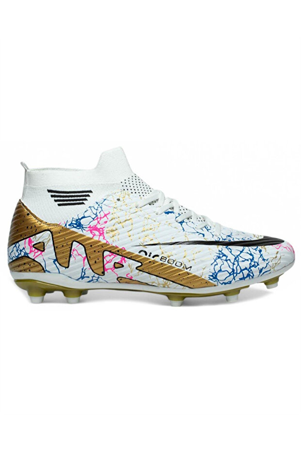 Laliga Air 565 Model. White-Gold (31-35) Football Boots