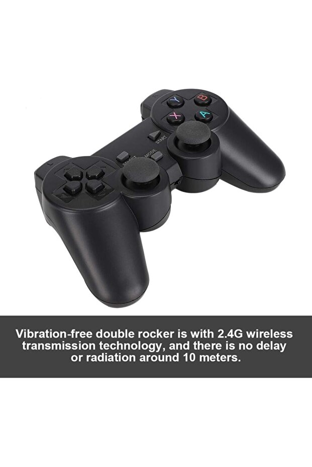 وحدة تحكم لاسلكية PS-3 مزودة بعصا تحكم مطورة عالية الأداء وبطارية قابلة لإعادة الشحن - 2
