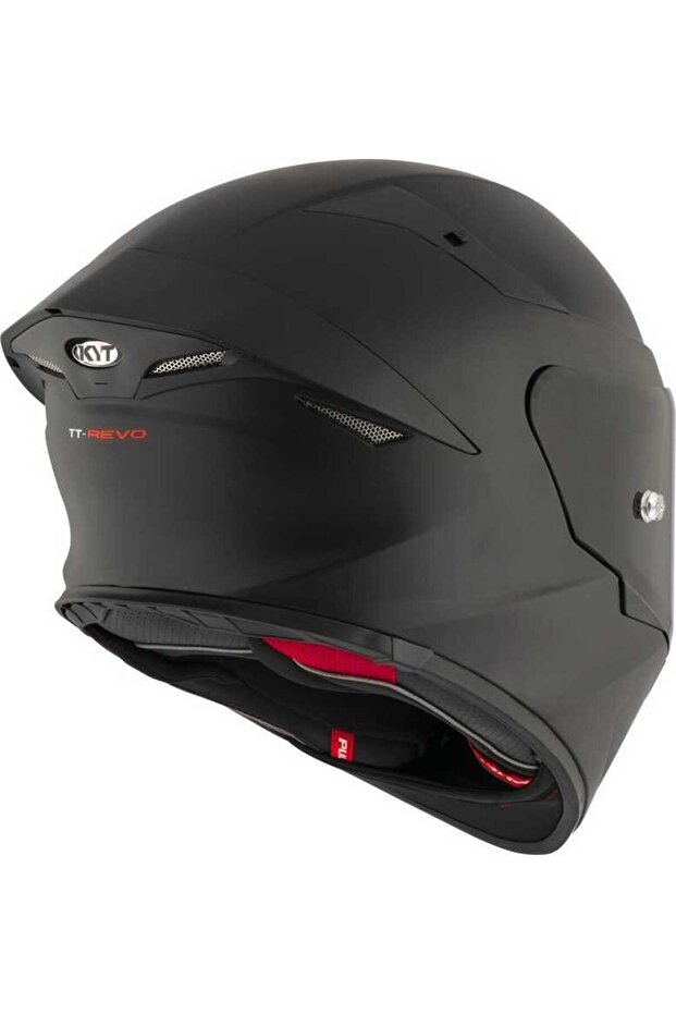 TT-REVO KASK PLAIN MATT BLACK - 6