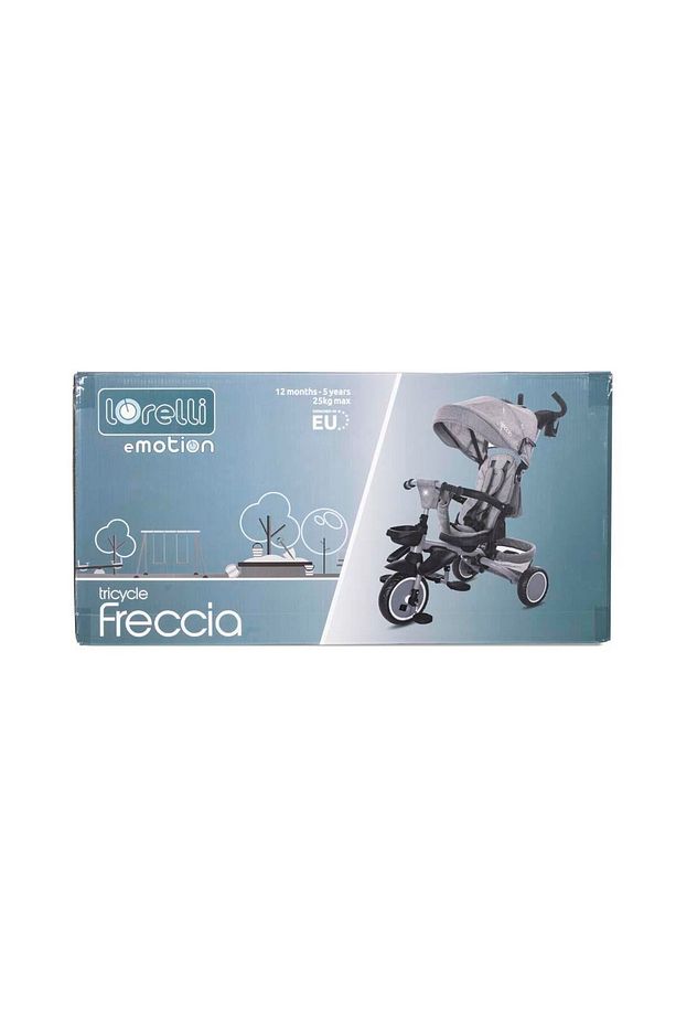 Lorelli Freccia Katlanabilir Çift Yönlü Üç Tekerlekli Bisiklet -Beige Black - 7