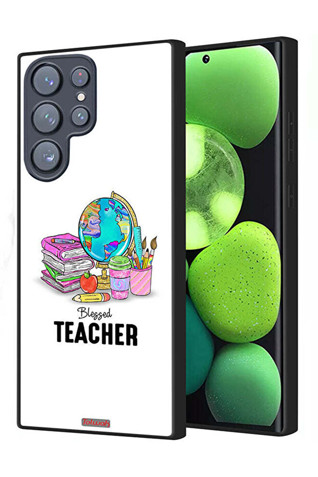 Samsung Galaxy S23 Ultra 5G Protective Case Cover Blessed Teacher