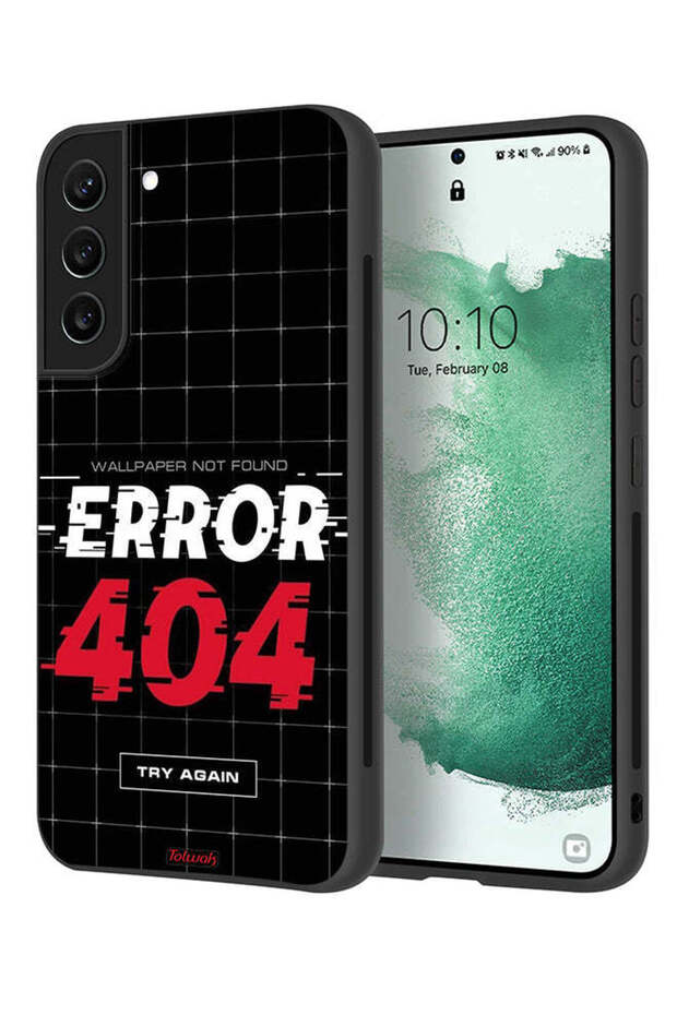 غطاء حماية لهاتف Samsung Galaxy S22 Plus 5G مع الخطأ 404