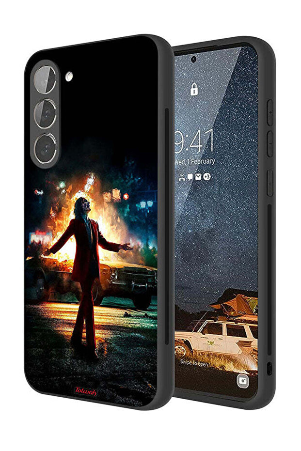 Samsung Galaxy S23 Plus 5G Protective Case Cover Joker Happy Mode