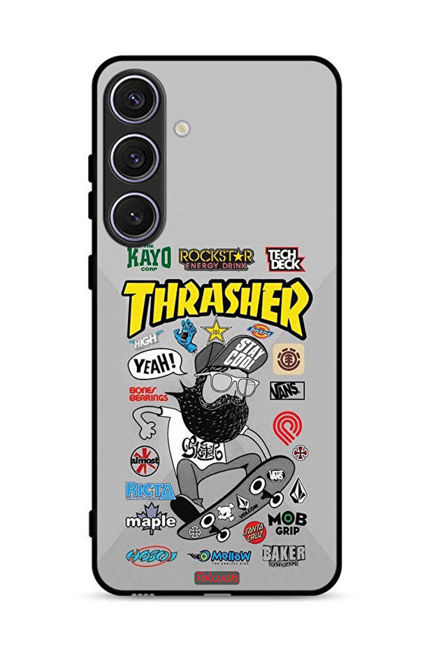 غطاء حماية لهاتف Samsung Galaxy S24 Plus 5G ملصق Thrasher