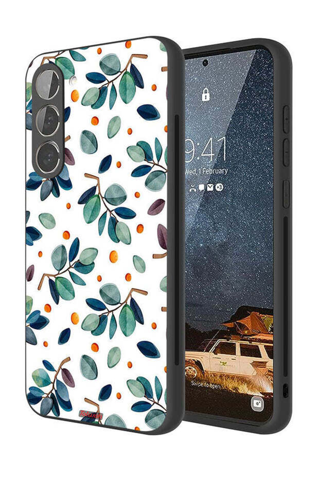 Samsung Galaxy S23 Plus 5G Protective Case Cover Leaves