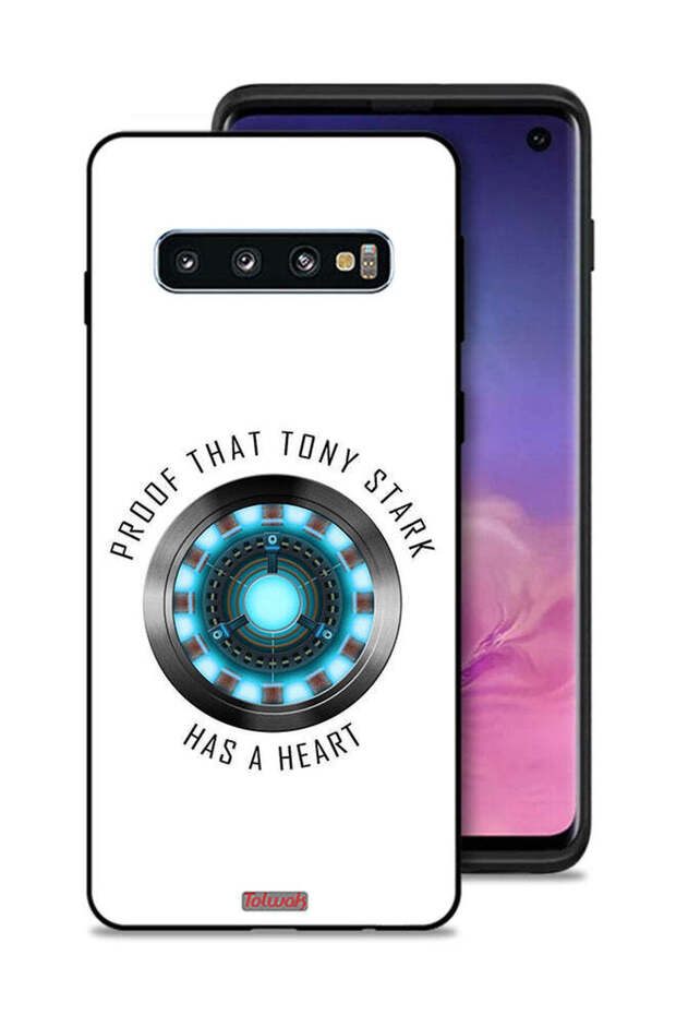 غطاء حماية لهاتف Samsung Galaxy S10 يثبت أن توني ستارك لديه قلب