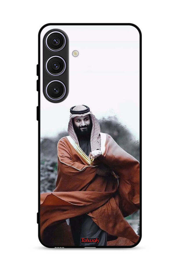 غطاء حماية لهاتف سامسونج جالكسي إس 24 بلس 5G محمد بن سلمان بن عبد العزيز