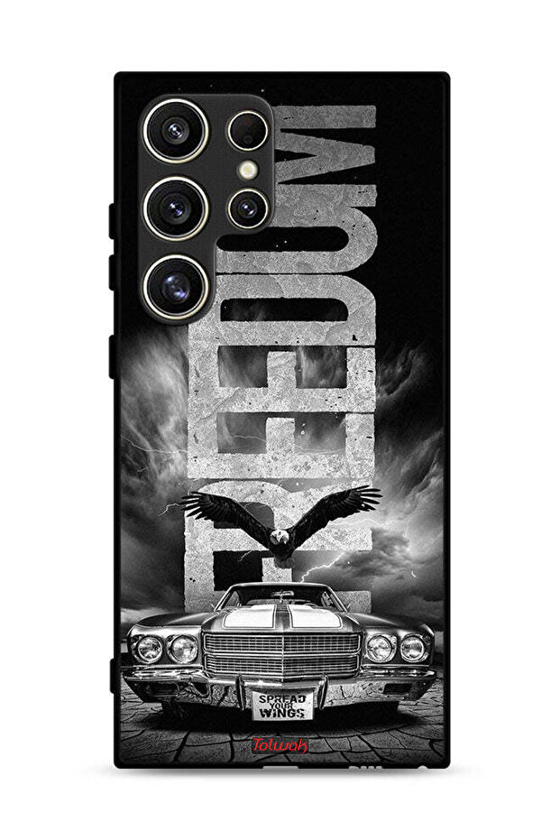 Samsung Galaxy S24 Ultra 5G Protective Case Cover Freedom Art