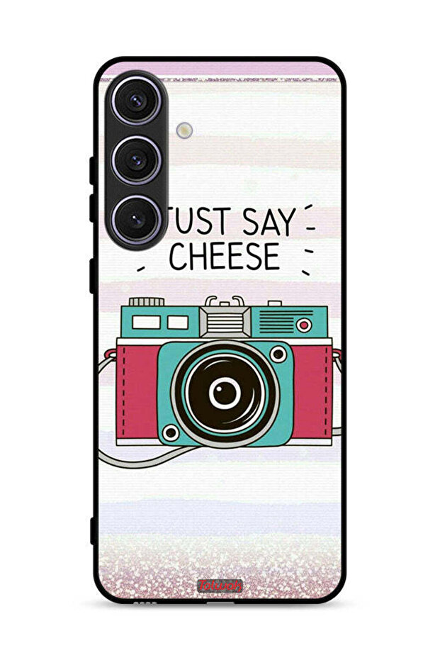 غطاء حماية لهاتف Samsung Galaxy S25 Plus، Just Say Cheese