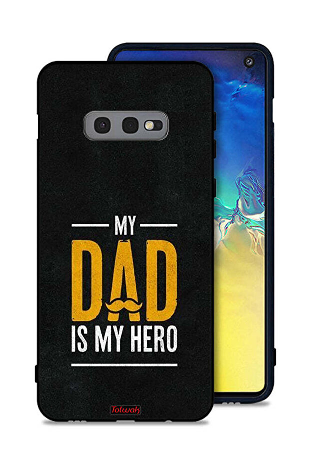 غطاء حماية لهاتف Samsung Galaxy S10e "والدي هو بطلي"