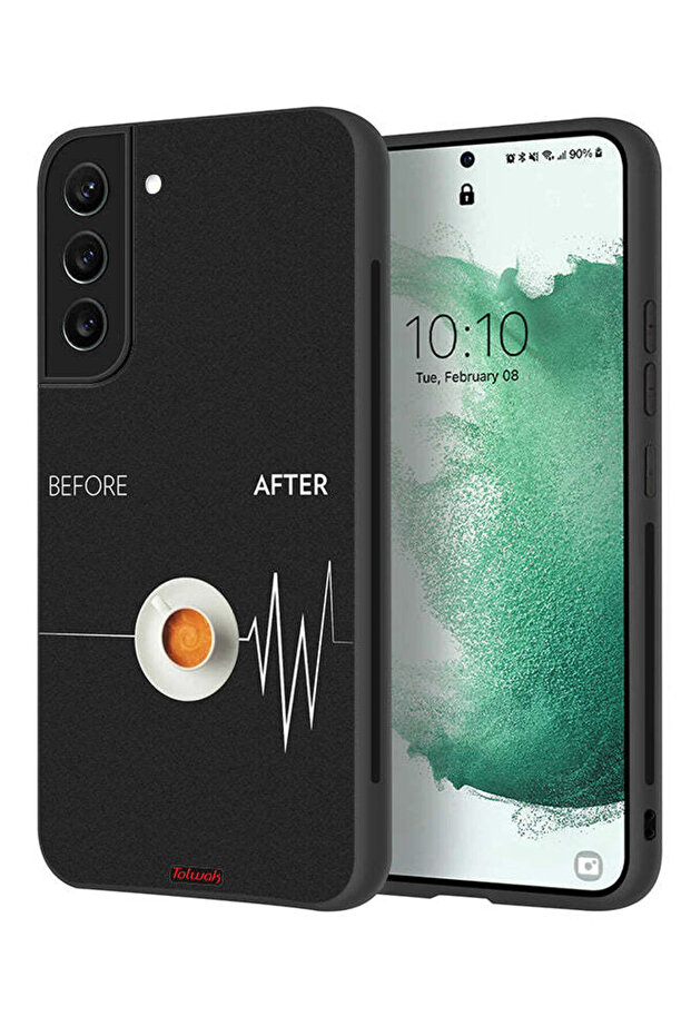 غطاء حماية لهاتف Samsung Galaxy S21 FE 5G قبل وبعد