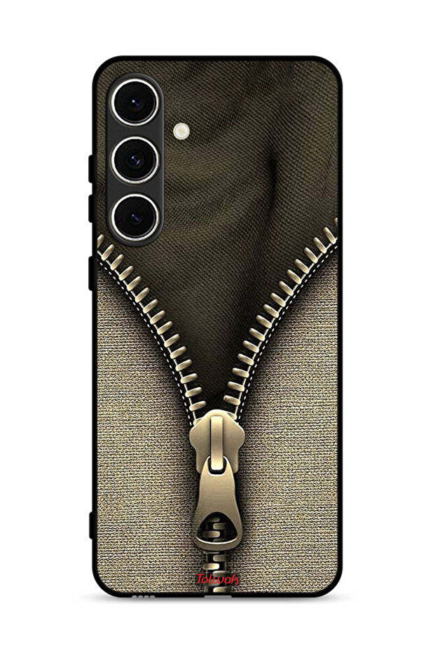غطاء حماية بنمط سحاب لهاتف Samsung Galaxy M56 5G
