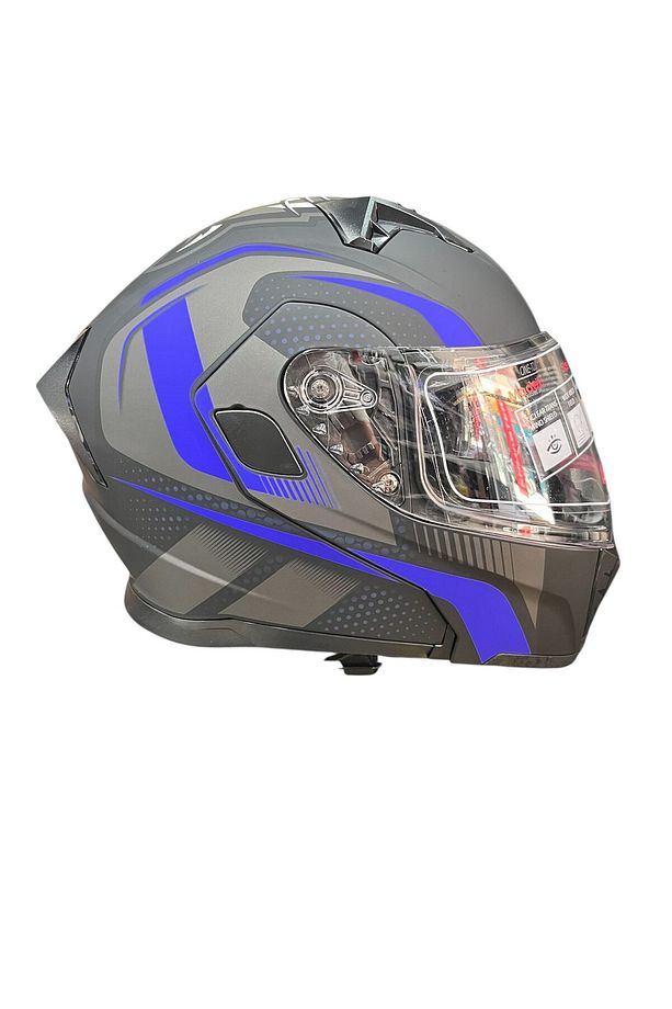 MOTOTEZ ÇENE AÇILIR MOTOSİKLET KASKI JİEKAİ JK906-1 - 3