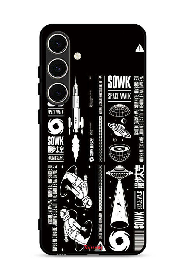 غطاء حماية لهاتف سامسونج جالاكسي M56 5G ملصق Sowk Space Walk