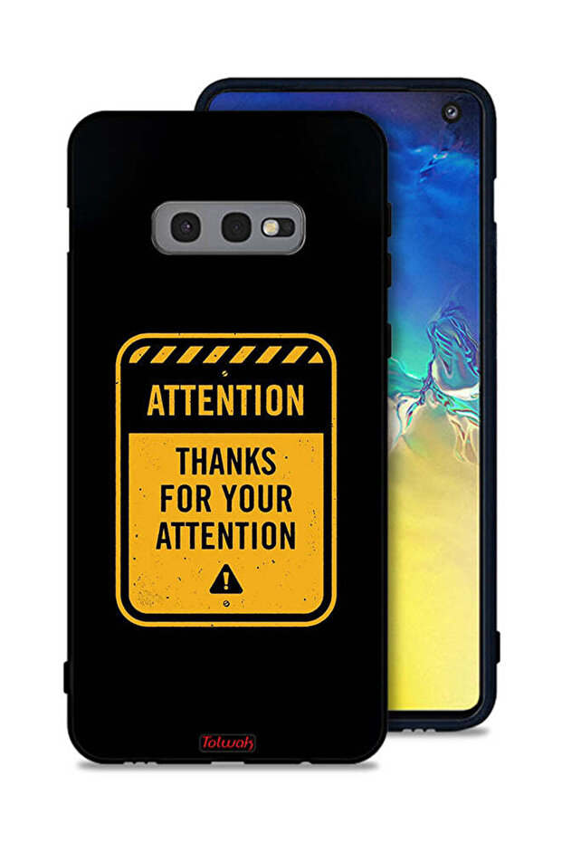 غطاء حماية لهاتف Samsung Galaxy S10e شكرًا على الاهتمام