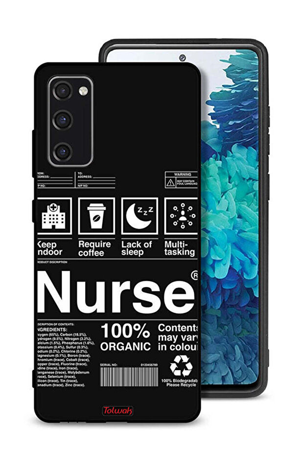 Samsung Galaxy S20 FE Protective Case Cover Nurse Sticker