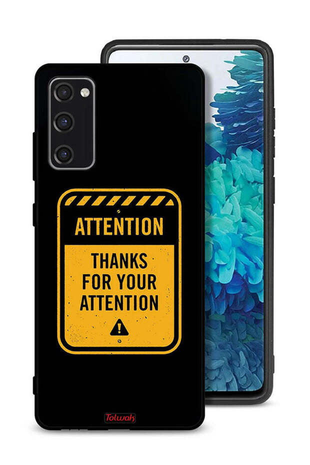 غطاء حماية لهاتف Samsung Galaxy S20 FE، شكرًا على الاهتمام