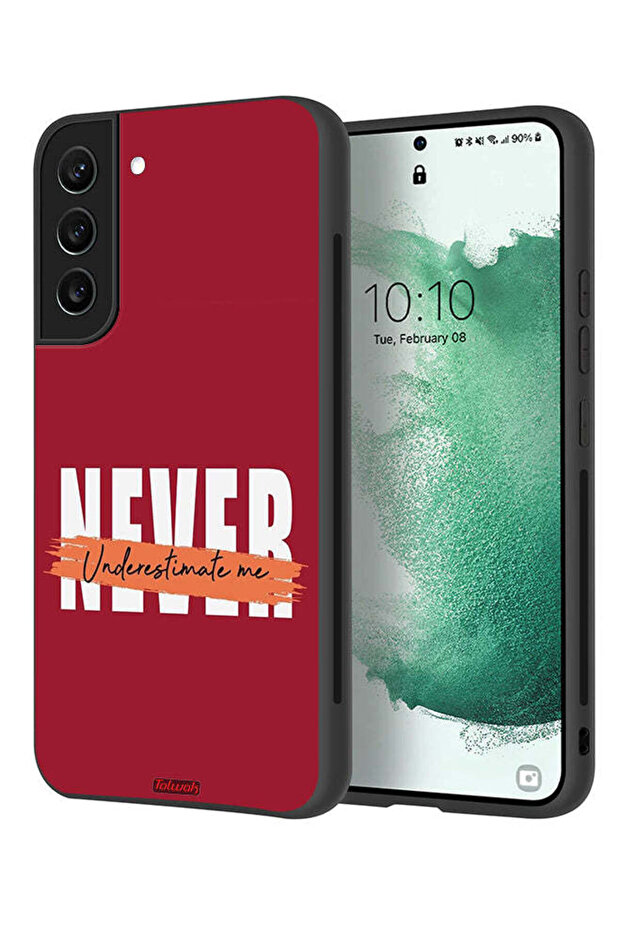 غطاء حماية لهاتف Samsung Galaxy S22 Plus 5G لا تقلل من شأني أبدًا