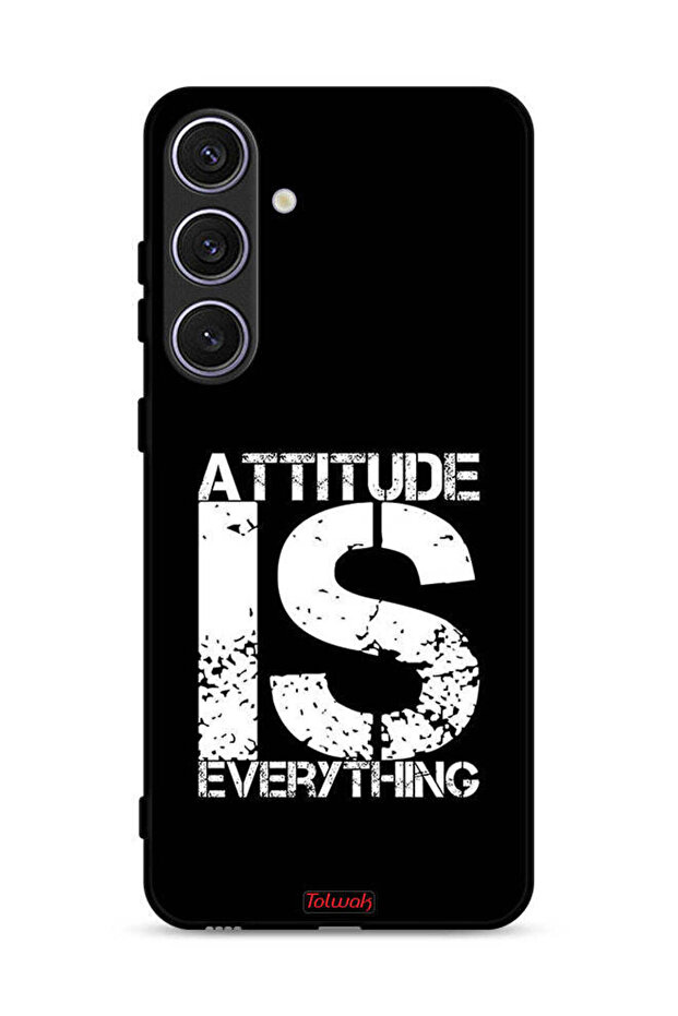 غطاء حماية لهاتف Samsung Galaxy S25 Plus - Attitude Is Everything
